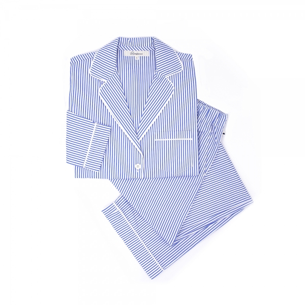 women's classic stripes shirt pajamas. timeless and elegant. Maison Dormans