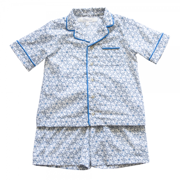 pyjama pour enfants motifs lapins tissu liberty fabrics
