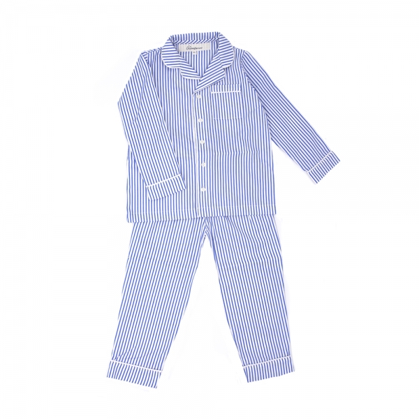 Classic and elegant children's stripes shirt pajamas. Maison Dormans