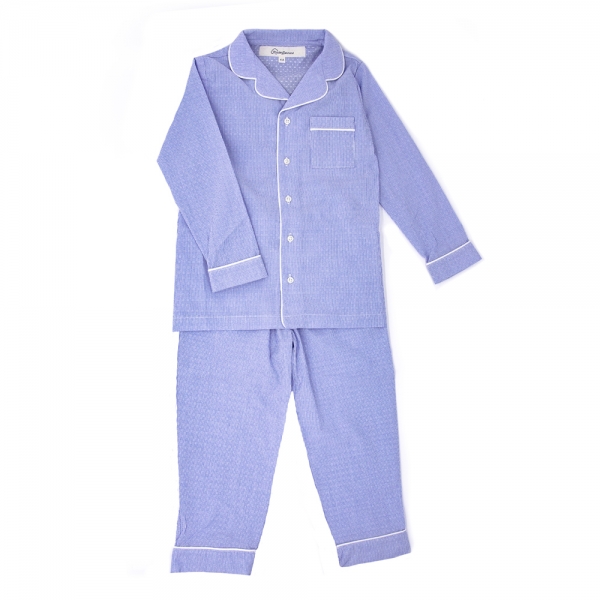 Classic and elegant children's stripes shirt pajamas. Maison Dormans