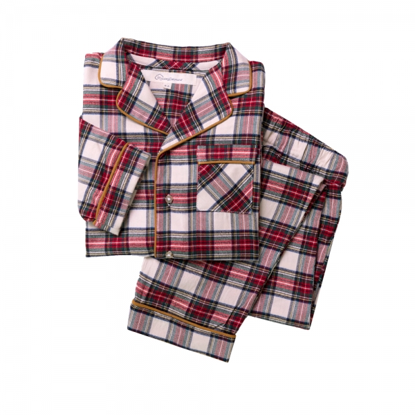 pyjama enfant tartan. Pyjama écossais enfant. pyjama chaud écossais enfant